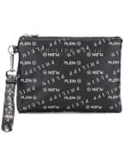Philipp Plein All-over Pp Clutch - Black