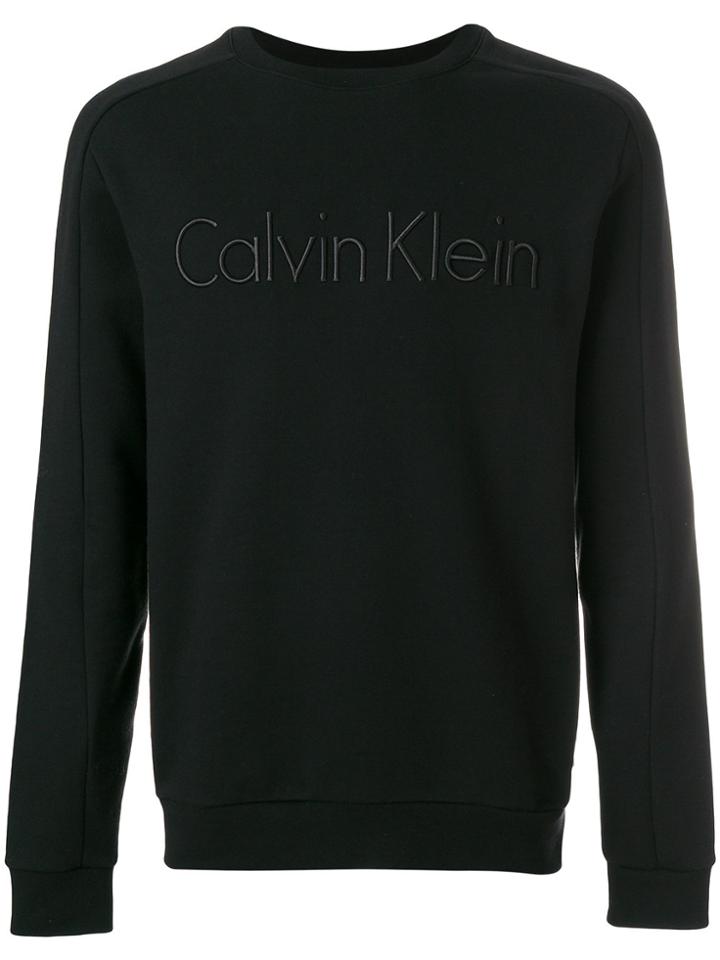Calvin Klein Classic Logo Jumper - Black