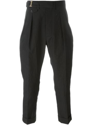 Wooster + Lardini Darted Tapered Trousers