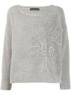 Fabiana Filippi Chunky Knitted Sweater - Grey