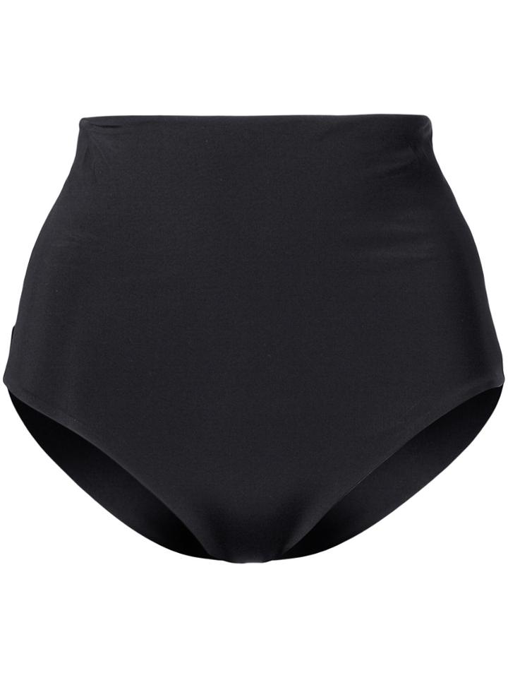 Mara Hoffman High-waisted Bikini Bottoms - Black