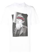 Neil Barrett Poseidon Print T-shirt - White