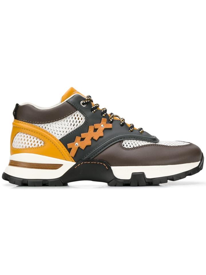 Ermenegildo Zegna Xxx Cesare Sneakers - Brown