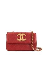 Chanel Pre-owned Cosmos Cc Shoulder Bag - Red