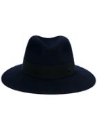 Maison Michel Henrietta Classic Felt Hat - Blue