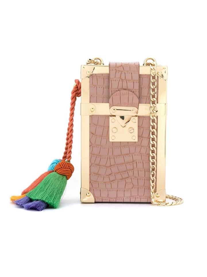 Isla Structured Clutch - Neutrals