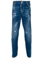 Dsquared2 - Slim Distressed Jeans - Men - Cotton - 54, Blue, Cotton
