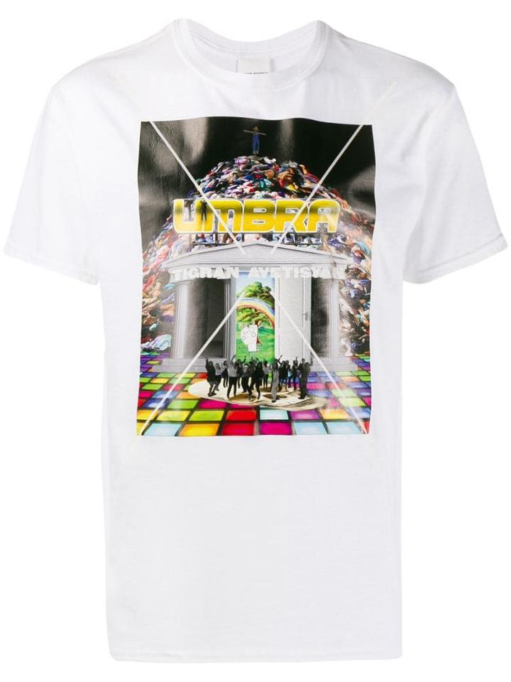 Tigran Avetisyan Graphic Print T-shirt - White