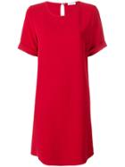 P.a.r.o.s.h. Shortsleeved Shift Dress - Red