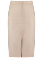 Andrea Marques Pencil Skirt - Nude & Neutrals