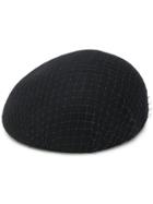 Eugenia Kim Veil-detail Beret Hat - Black