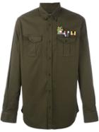 Dsquared2 Military-style Casual Shirt