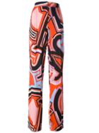 Emilio Pucci Graphic Print Straight Trousers
