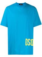 Dsquared2 Contrast Logo T-shirt - Blue