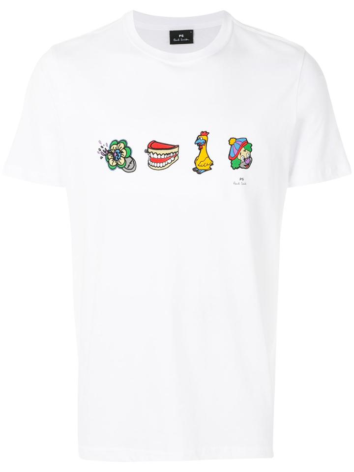 Ps By Paul Smith Joke T-shirt - White