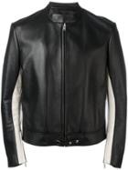 Maison Margiela Elbow Patch Leather Jacket - Black