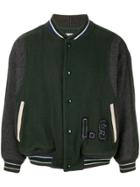 Issey Miyake Pre-owned 1980's Sports Line Logo Bomber - Green