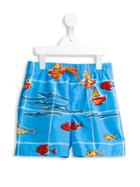 Dolce & Gabbana Kids 'sea & Sun' Print Swim Shorts, Size: 6 Yrs, Blue