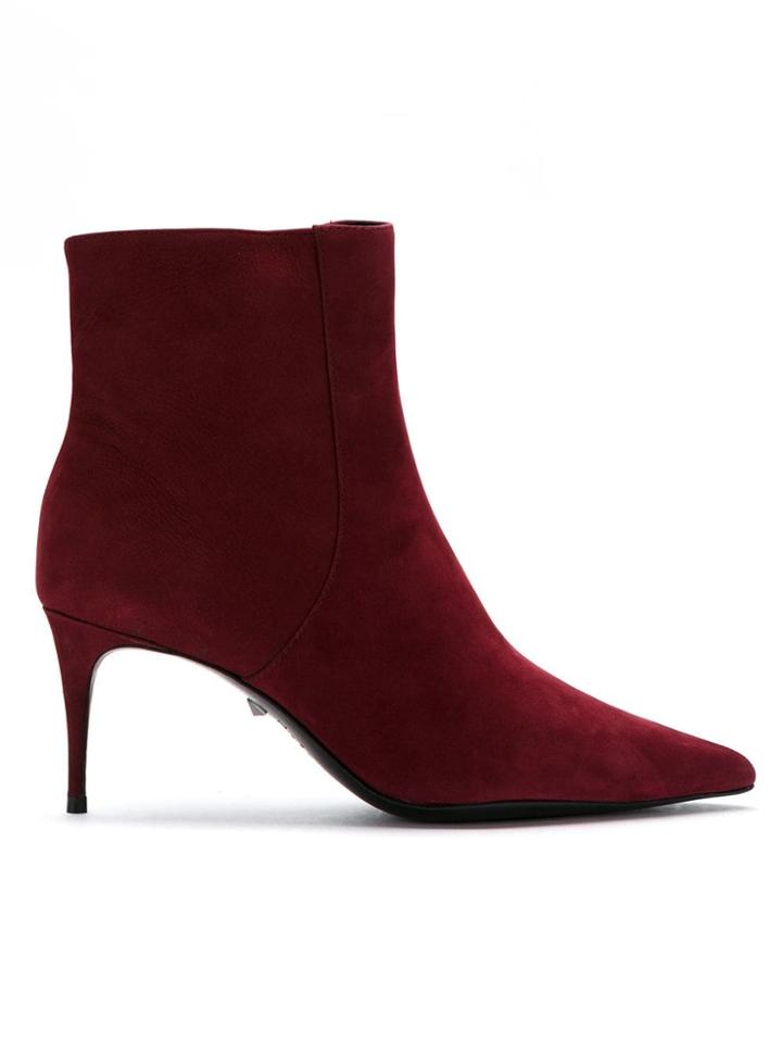 Schutz Schutz S2006700280003 Rubi Wine Leather/fur/exotic