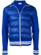 Moncler Padded Zipped Sweatshirt - Blue