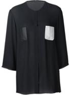 Peter Cohen Chest Pocket Blouse
