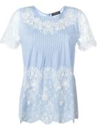 Twin-set Lace Embroidered Top