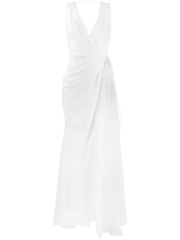 Parlor Empire Line Maxi Dress - White