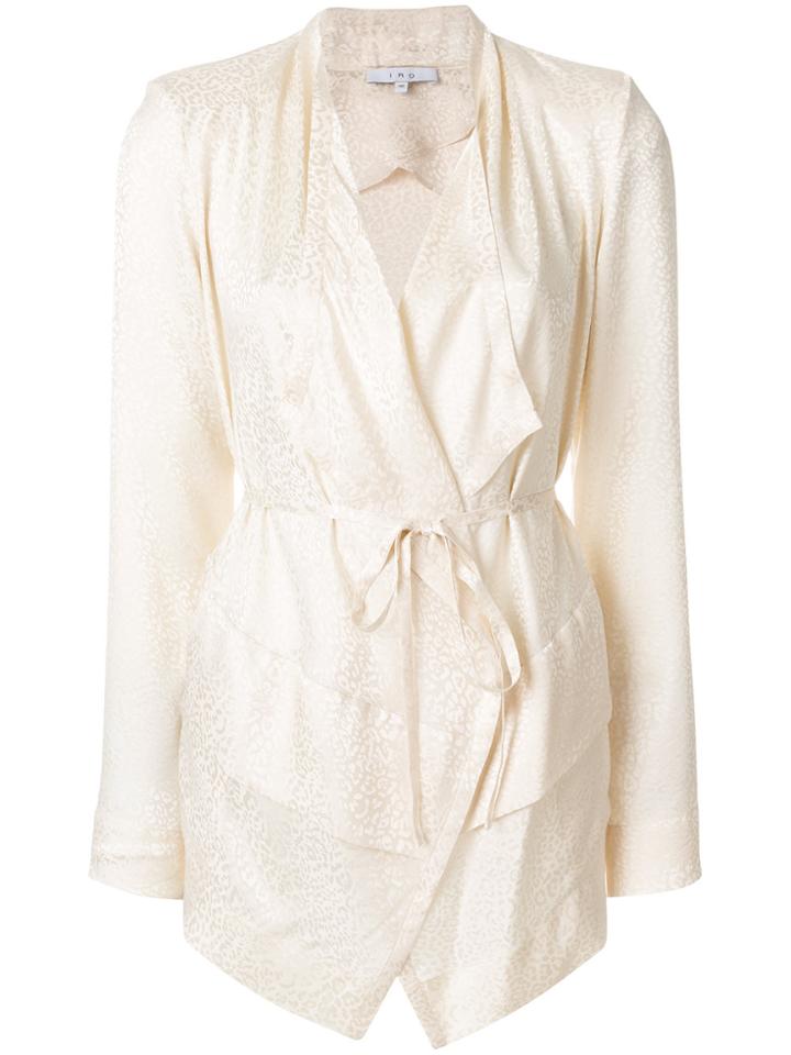 Iro Jacquard Kimono - Nude & Neutrals