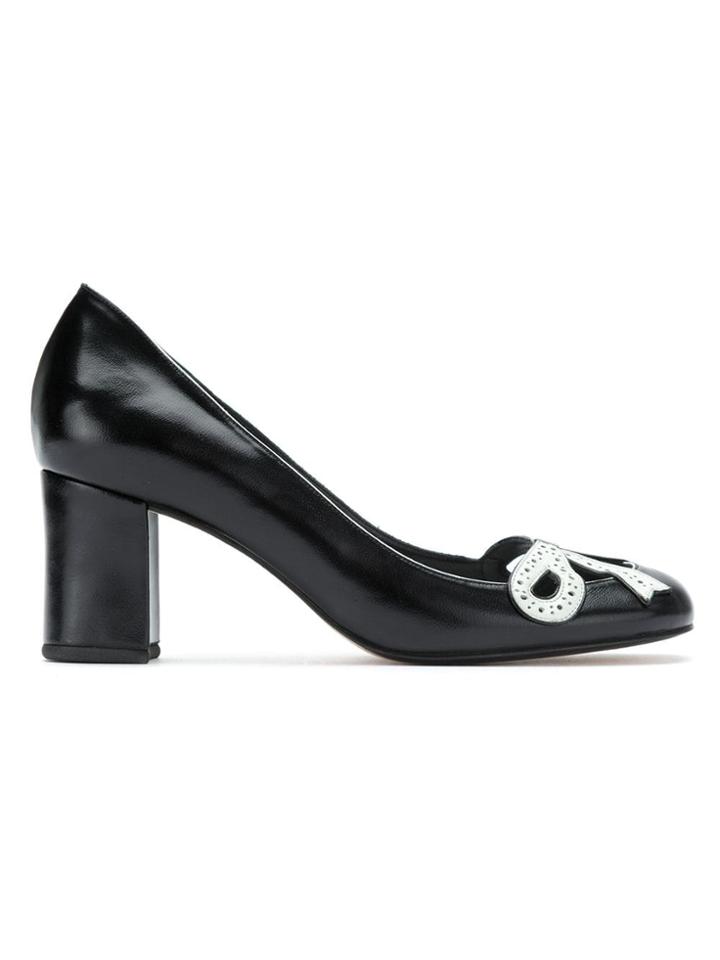 Sarah Chofakian Audrey Hepburn Pumps - Black