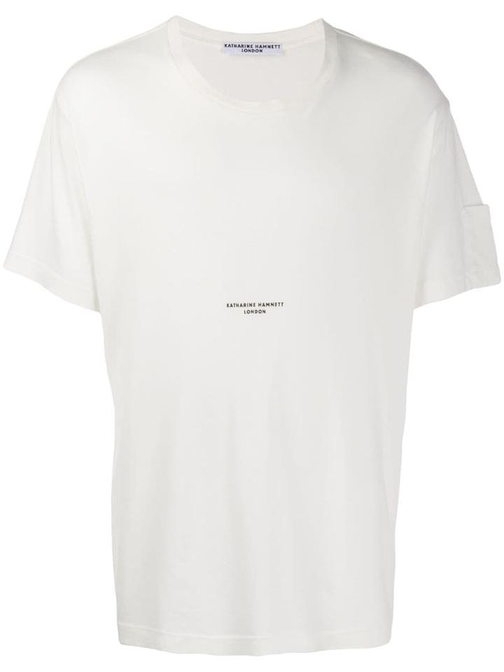 Katharine Hamnett London Ivan Logo T-shirt - White