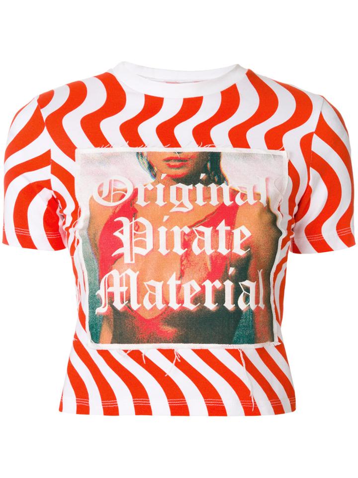 House Of Holland Original Pirate Material T-shirt - Red
