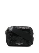 Sonia Rykiel Sequin Camera Bag - Black