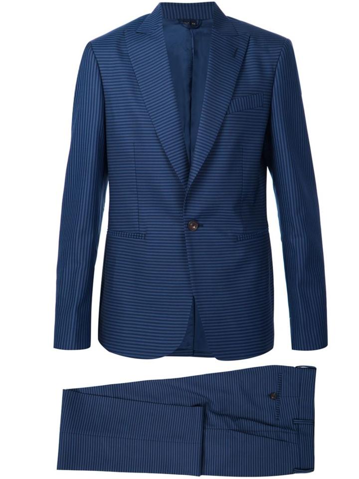 Vivienne Westwood Two Piece Suit, Men's, Size: 52, Blue, Viscose/virgin Wool