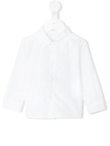 Le Bebé Enfant - Classic Lightweight Shirt - Kids - Cotton/spandex/elastane - 9 Mth, White