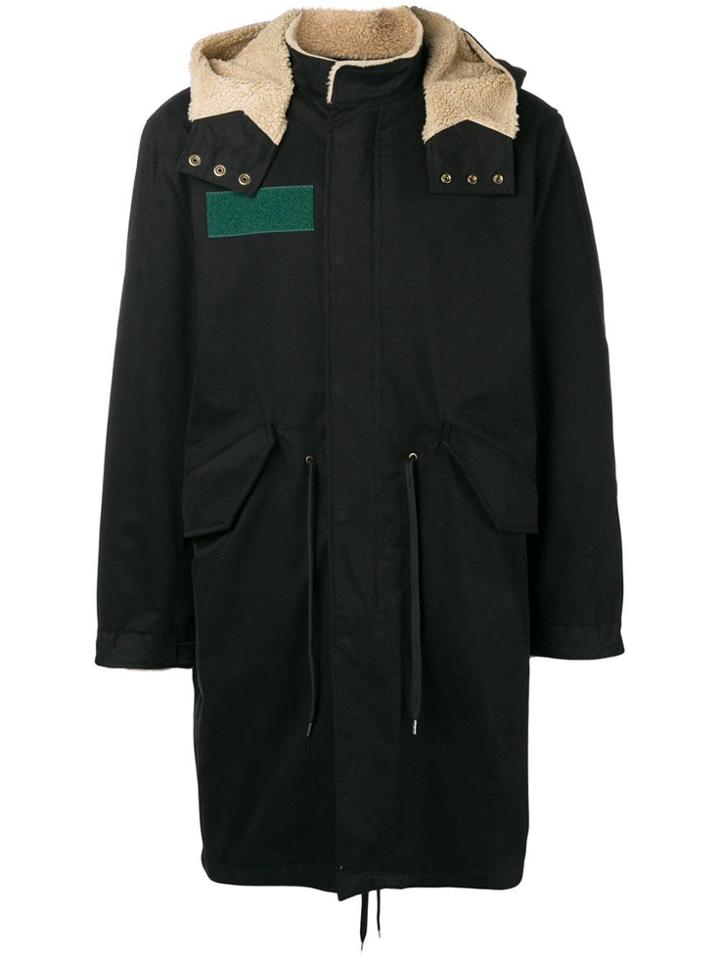 Mauro Grifoni Hooded Parka - Black