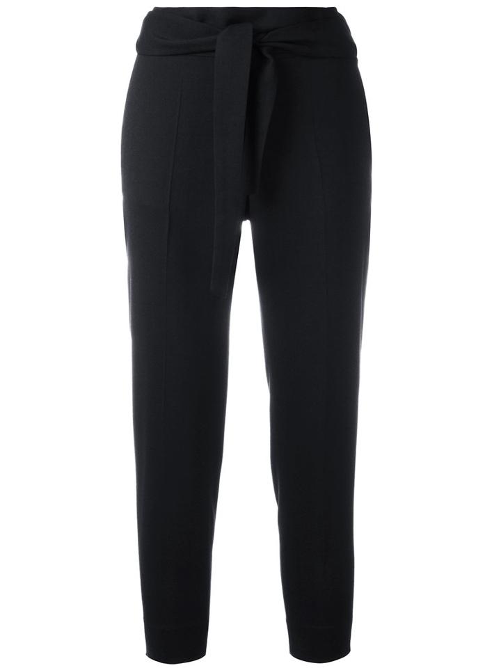 Iro Telma Trousers, Size: 40, Black, Cotton/virgin Wool/spandex/elastane/viscose