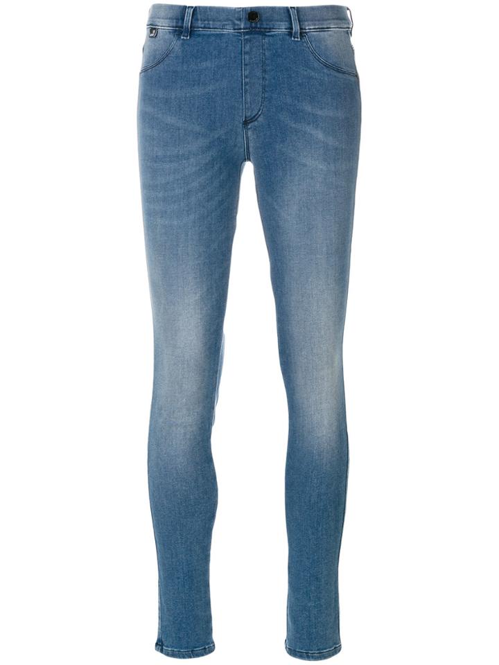 Love Moschino Light Skinny Denim Jeans - Blue