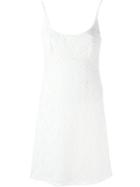 Saint Laurent Floral Lace Cami Dress