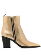 Gianvito Rossi Western Boots - Gold