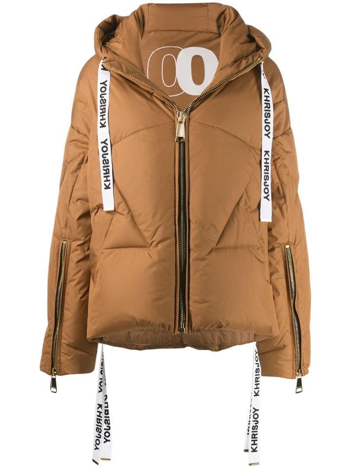 Khrisjoy Hooded Puffer Jacket - Green