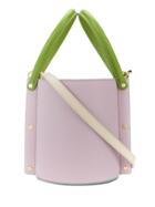 Yuzefi Structured Bucket Bag - Purple