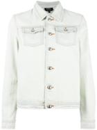 A.p.c. Denim Jacket, Women's, Size: Large, Blue, Cotton