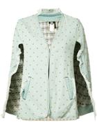 Thomas Wylde Cherry Denim Jacket - Blue