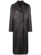 S.w.o.r.d 6.6.44 Reversible Double-breasted Coat - Grey