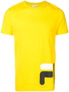 Fila Logo Patch T-shirt - Yellow