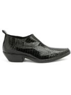 Haider Ackermann Crocodile Effect Boots