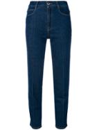 Stella Mccartney High-waisted Slim Jeans - Blue