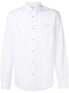 Acne Studios Isherwood Soft Pop Button Down Shirt - White