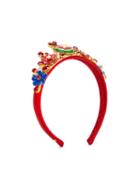 Dolce & Gabbana Kids Mambo Motif Hair Band, Girl's, Red