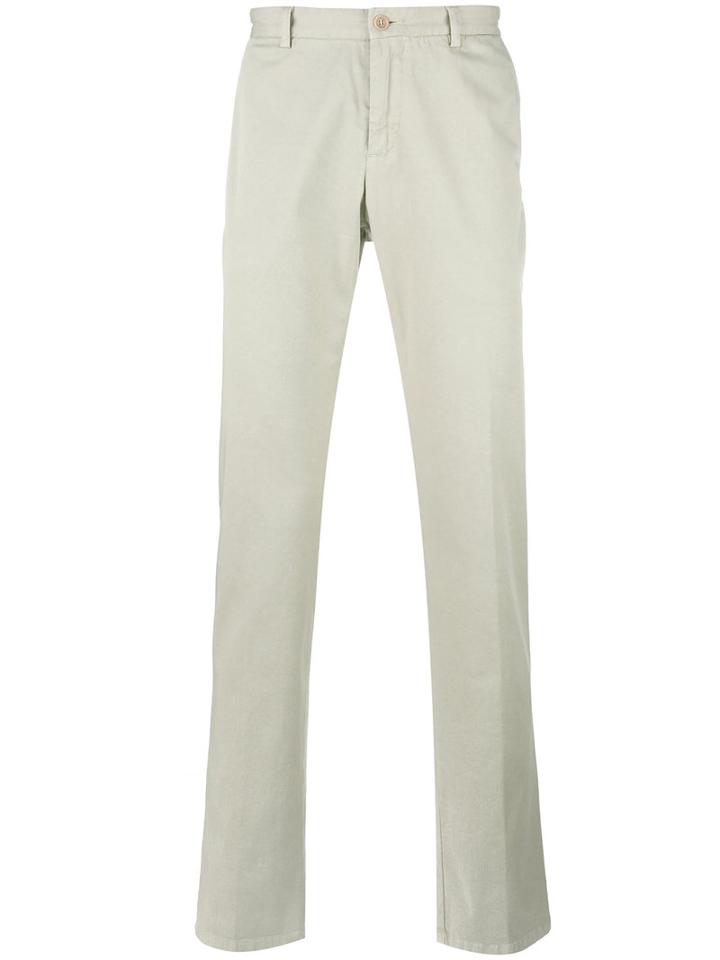 Etro Classic Chinos, Men's, Size: 54, Nude/neutrals, Cotton/spandex/elastane